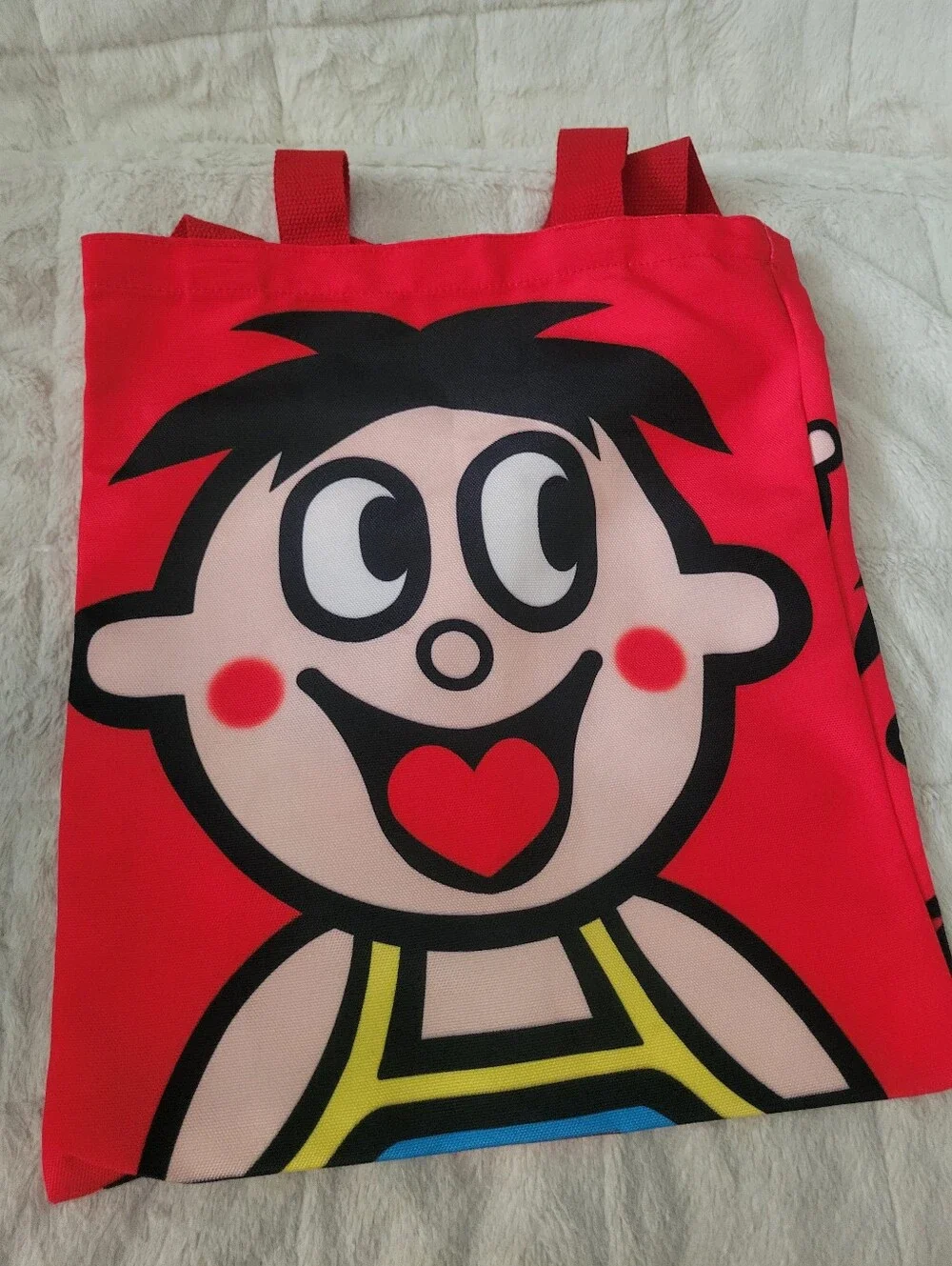 Red Kids Character Tote Bag - Unbranded